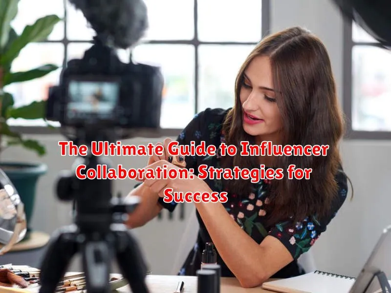 The Ultimate Guide to Influencer Collaboration: Strategies for Success
