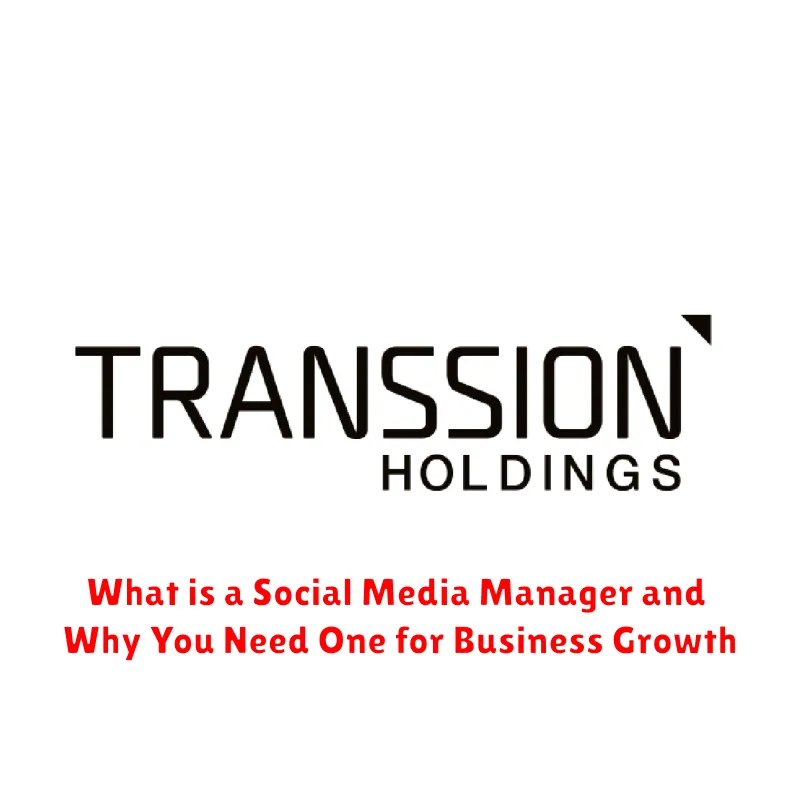 What is a Social Media Manager and Why You Need One for Business Growth